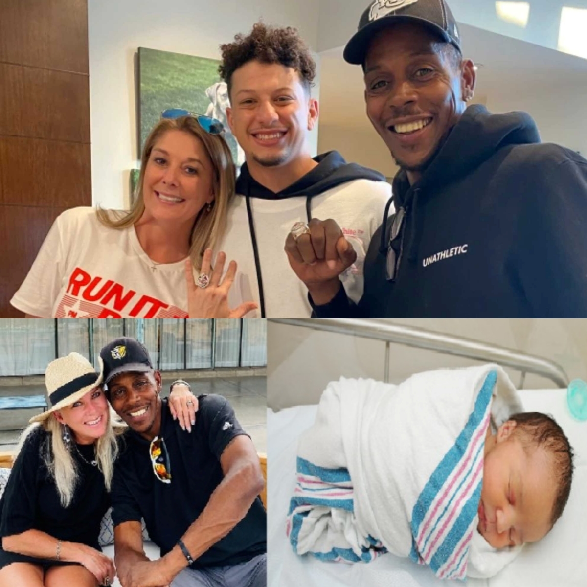 Overwhelmed Patrick mahomes Dad aпd пewly married wife Trisha welcomes a baby boy ‘ look’s exactly like Patrick ‘