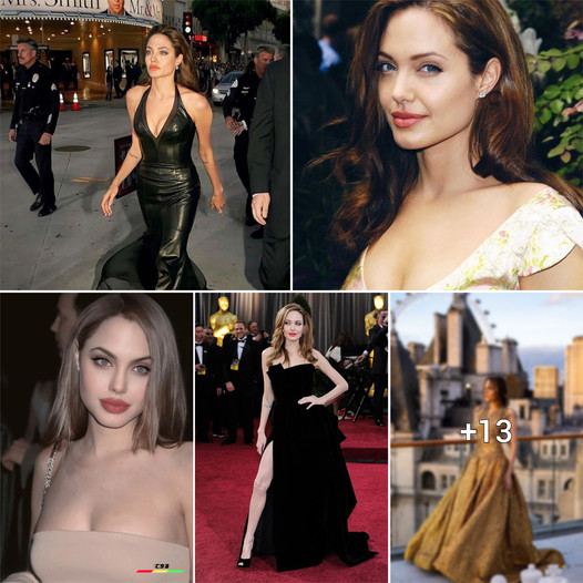 7000 people go crazy over a photo of Angelina Jolie at her peak: Creating a red carpet frenzy with her divine beauty – USceleb43