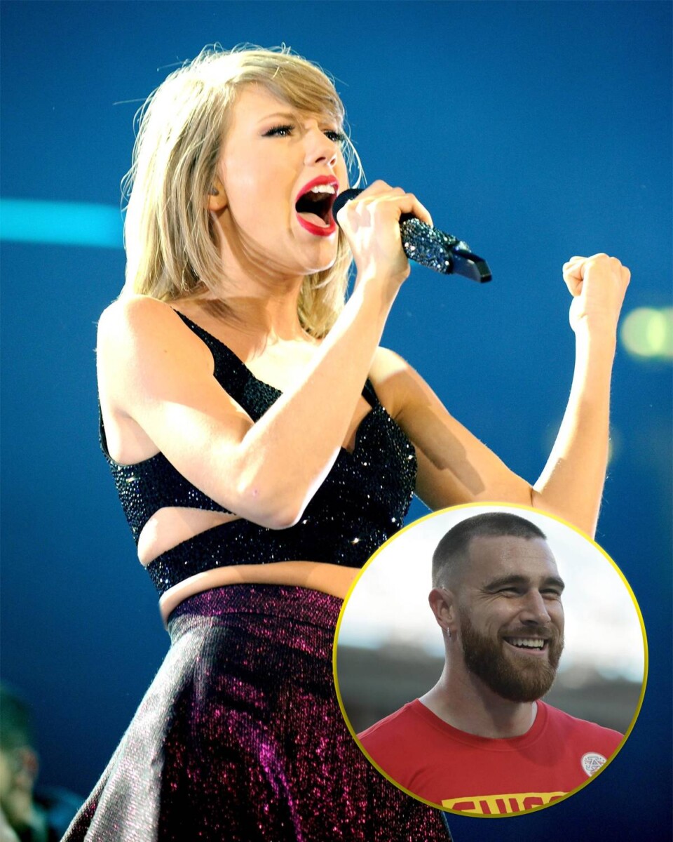 Taylor swift gives a shout out to Travis Kelce while performing on stage ” My baby, Travis I love youuu”