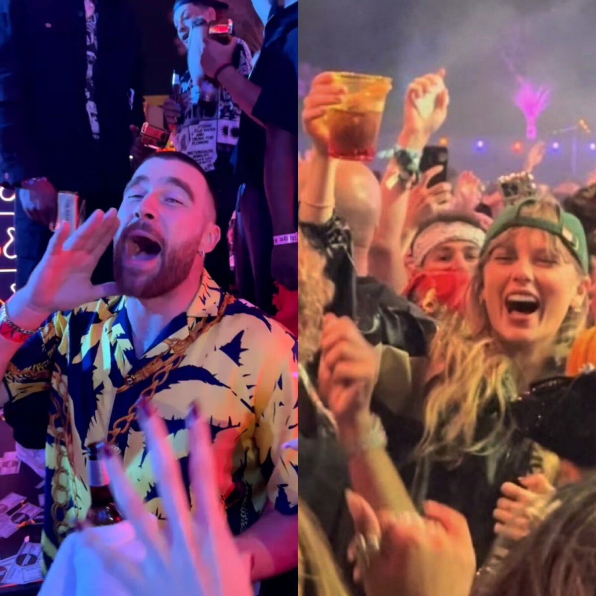a high-energy party duo ❤. It looks like they were having a great time!