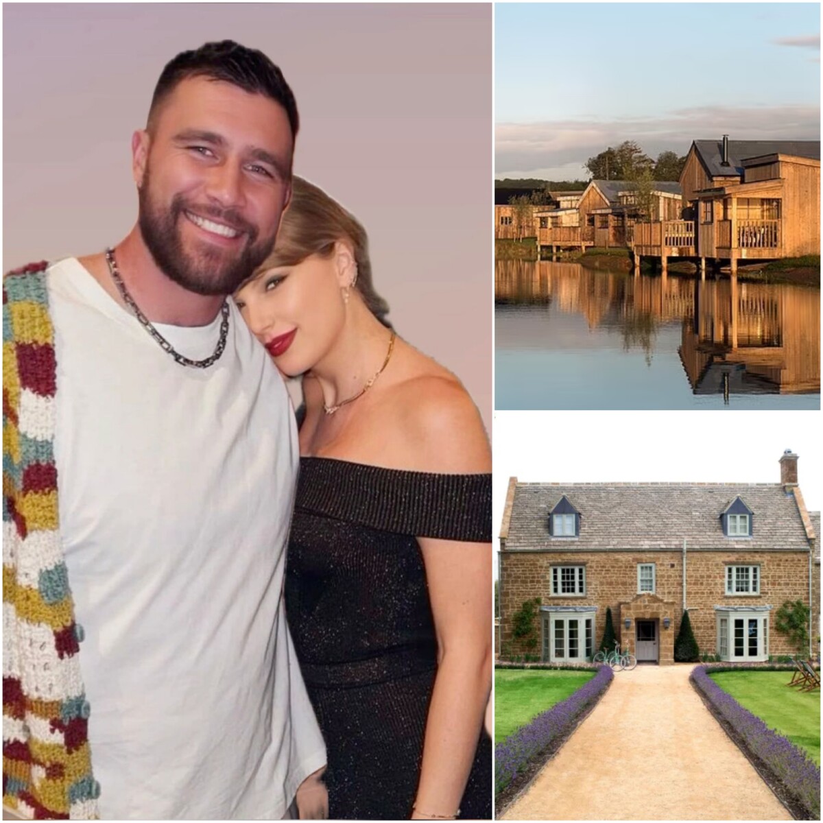 Taylor Swift and boyfriend Travis Kelce will enjoy a lavish break in a £3.3 million Cotswolds cottage during their Eras UK tour.