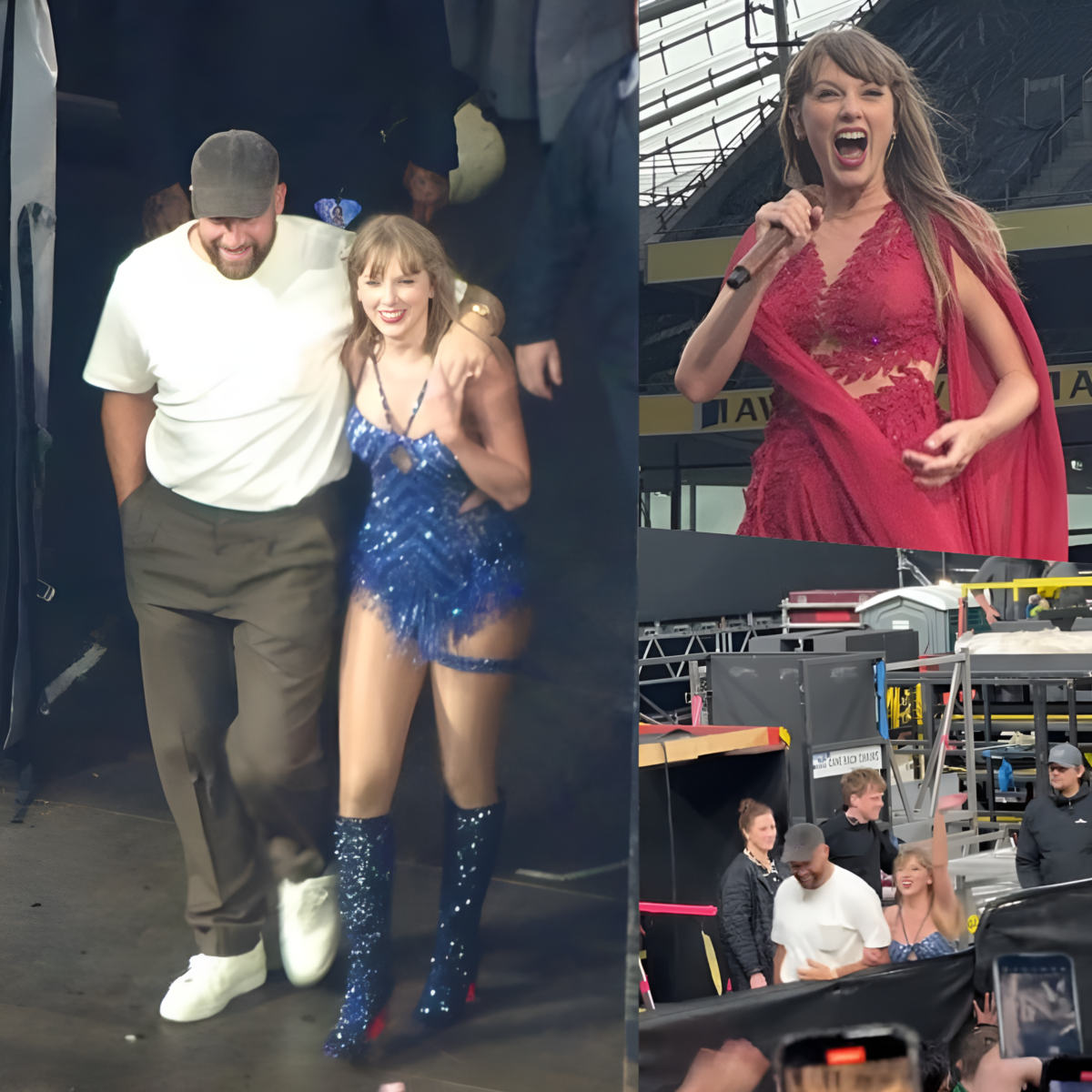 Taylor Swift fans are convinced Travis surprised her at Dublin show